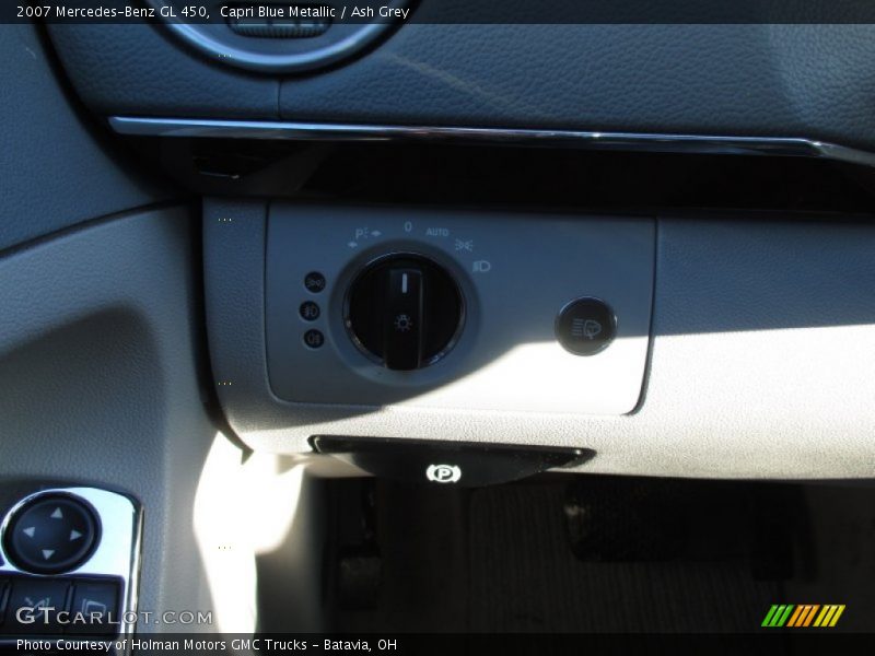 Capri Blue Metallic / Ash Grey 2007 Mercedes-Benz GL 450
