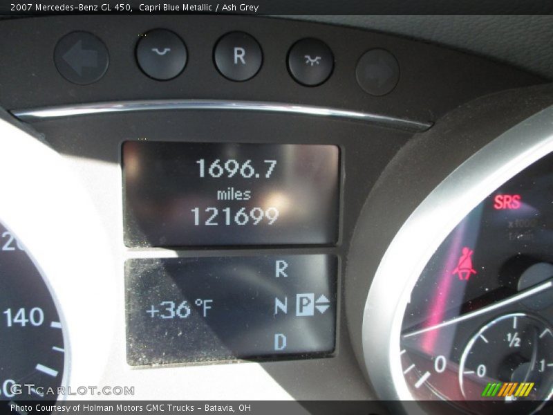 Capri Blue Metallic / Ash Grey 2007 Mercedes-Benz GL 450