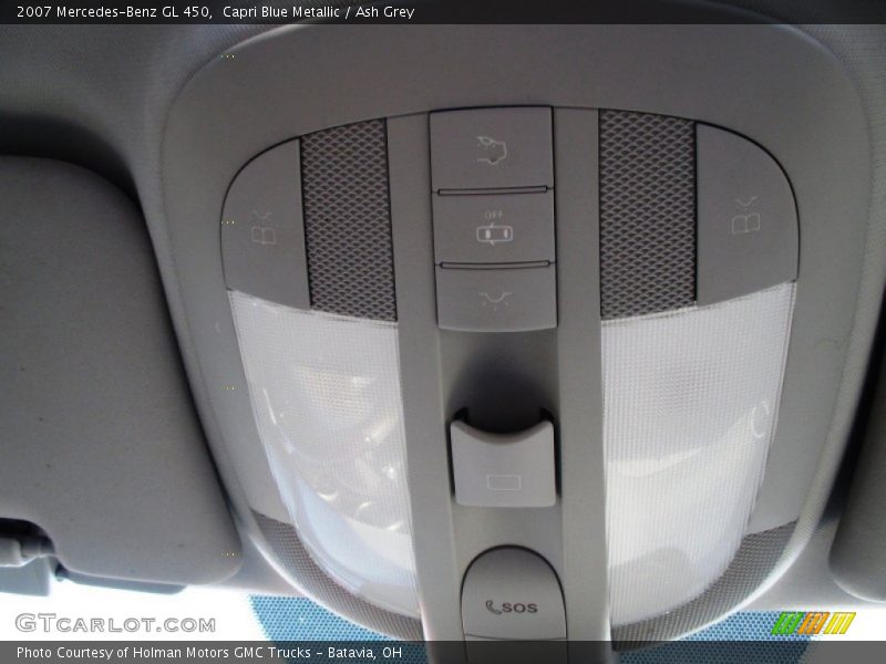 Capri Blue Metallic / Ash Grey 2007 Mercedes-Benz GL 450