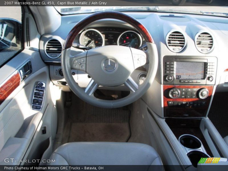 Capri Blue Metallic / Ash Grey 2007 Mercedes-Benz GL 450