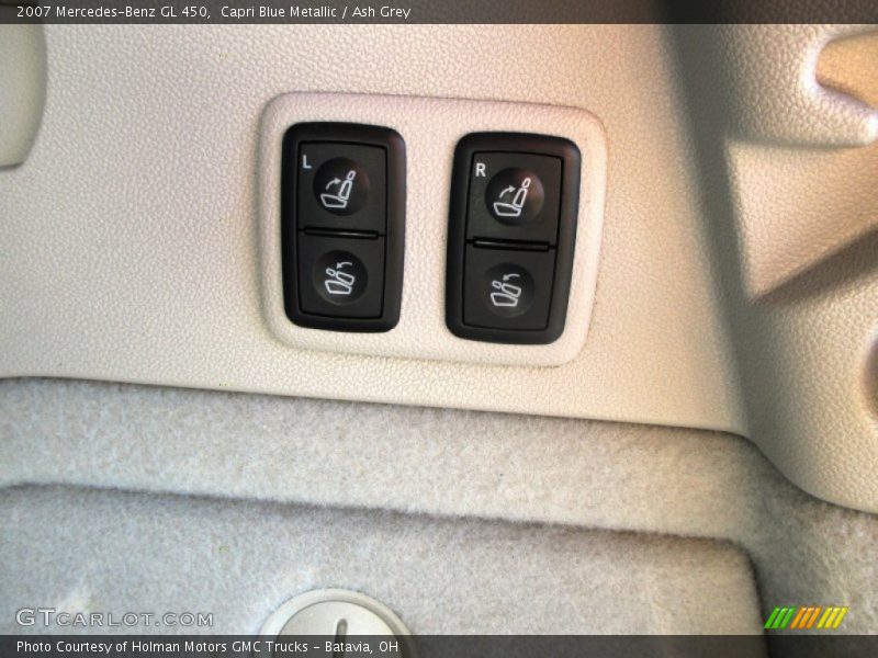 Capri Blue Metallic / Ash Grey 2007 Mercedes-Benz GL 450