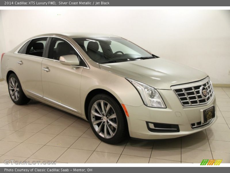 Silver Coast Metallic / Jet Black 2014 Cadillac XTS Luxury FWD