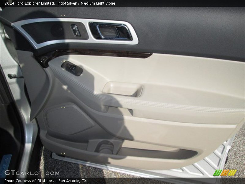 Ingot Silver / Medium Light Stone 2014 Ford Explorer Limited
