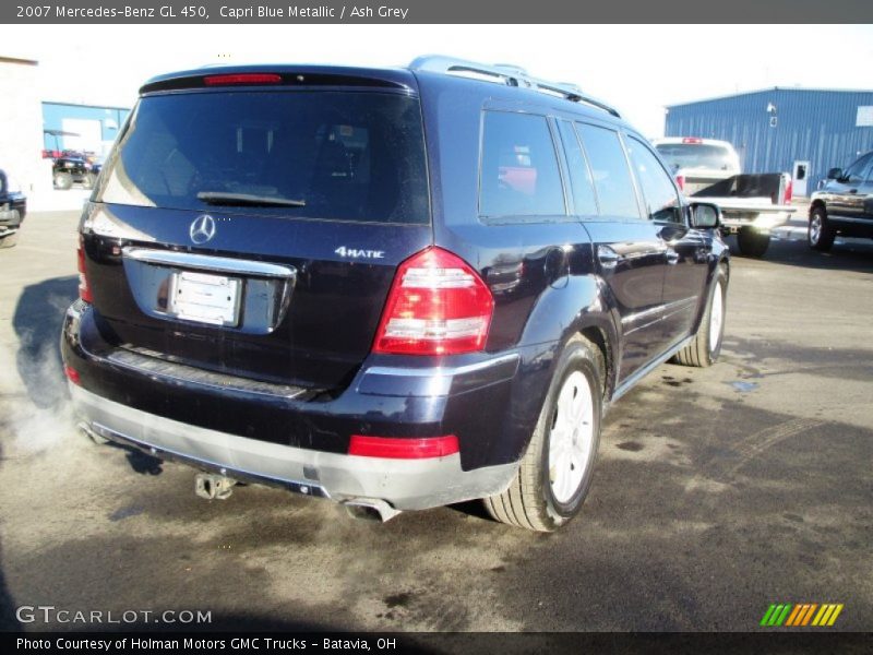 Capri Blue Metallic / Ash Grey 2007 Mercedes-Benz GL 450
