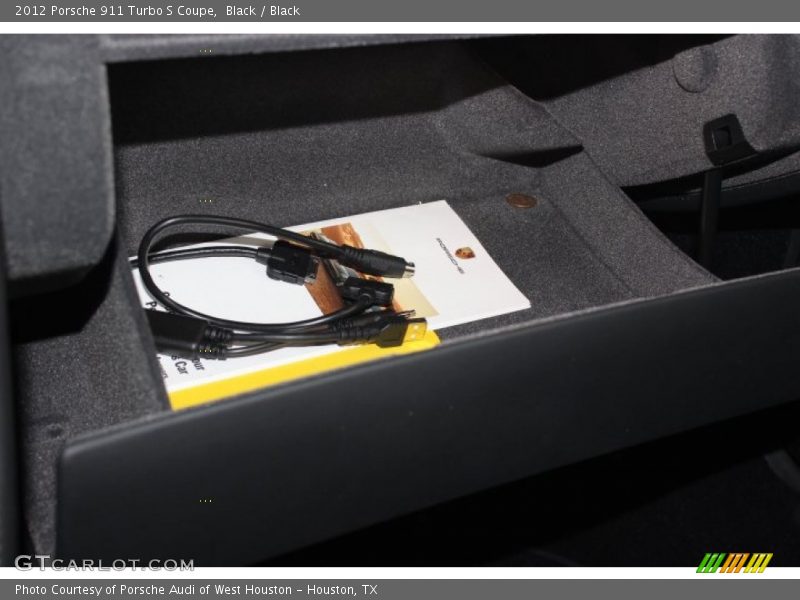 Black / Black 2012 Porsche 911 Turbo S Coupe