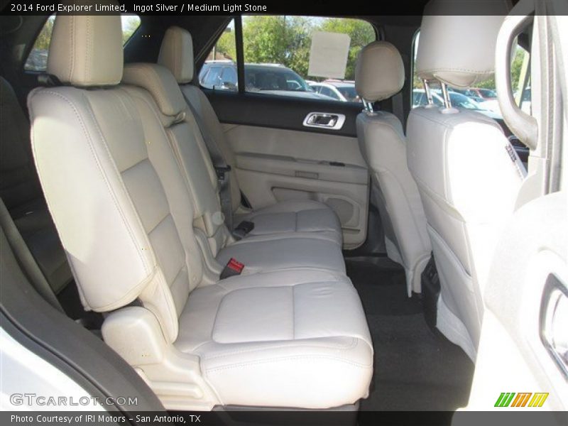 Ingot Silver / Medium Light Stone 2014 Ford Explorer Limited