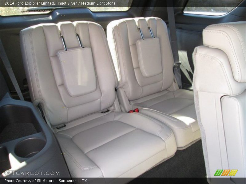Ingot Silver / Medium Light Stone 2014 Ford Explorer Limited
