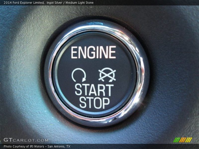Ingot Silver / Medium Light Stone 2014 Ford Explorer Limited