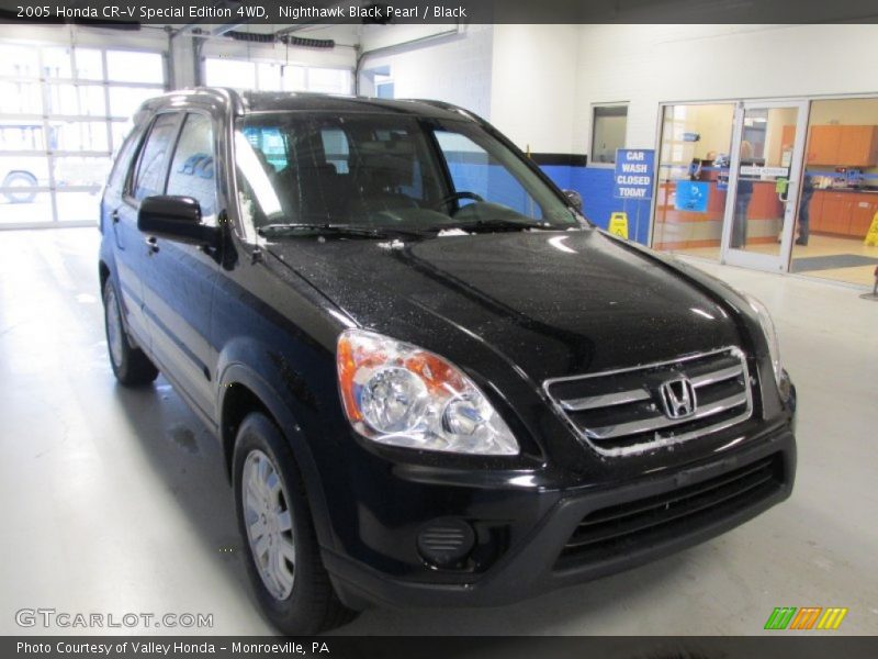 Nighthawk Black Pearl / Black 2005 Honda CR-V Special Edition 4WD