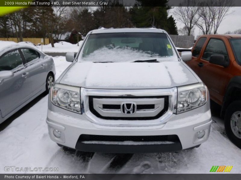 Billet Silver Metallic / Gray 2009 Honda Pilot Touring 4WD