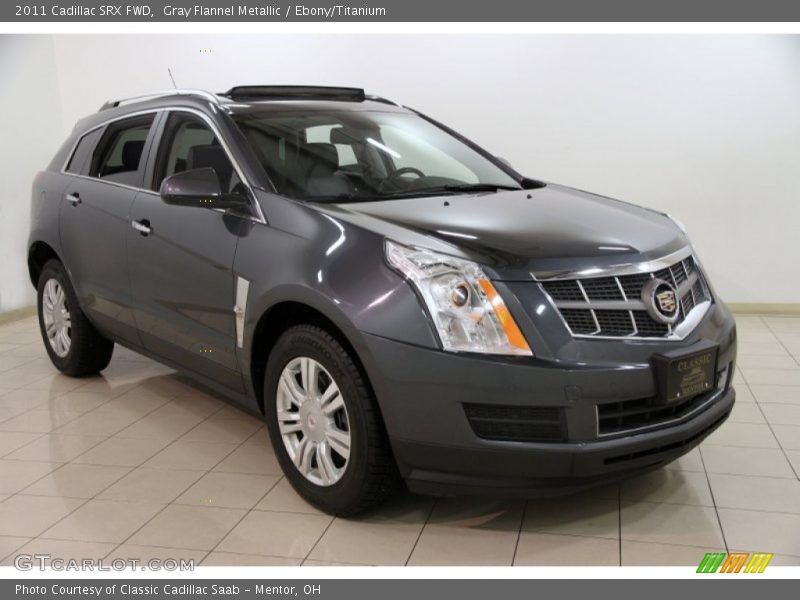 Gray Flannel Metallic / Ebony/Titanium 2011 Cadillac SRX FWD