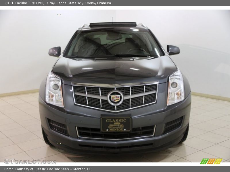 Gray Flannel Metallic / Ebony/Titanium 2011 Cadillac SRX FWD