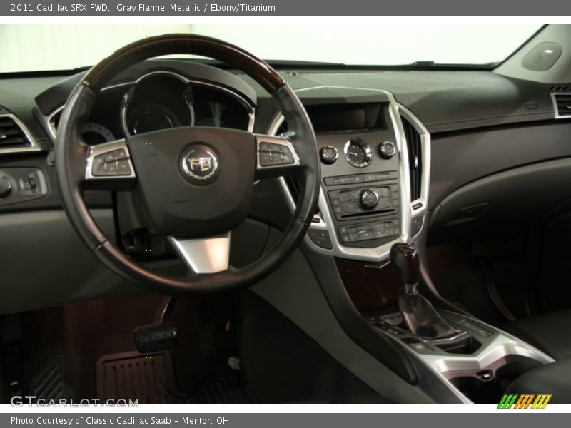 Gray Flannel Metallic / Ebony/Titanium 2011 Cadillac SRX FWD