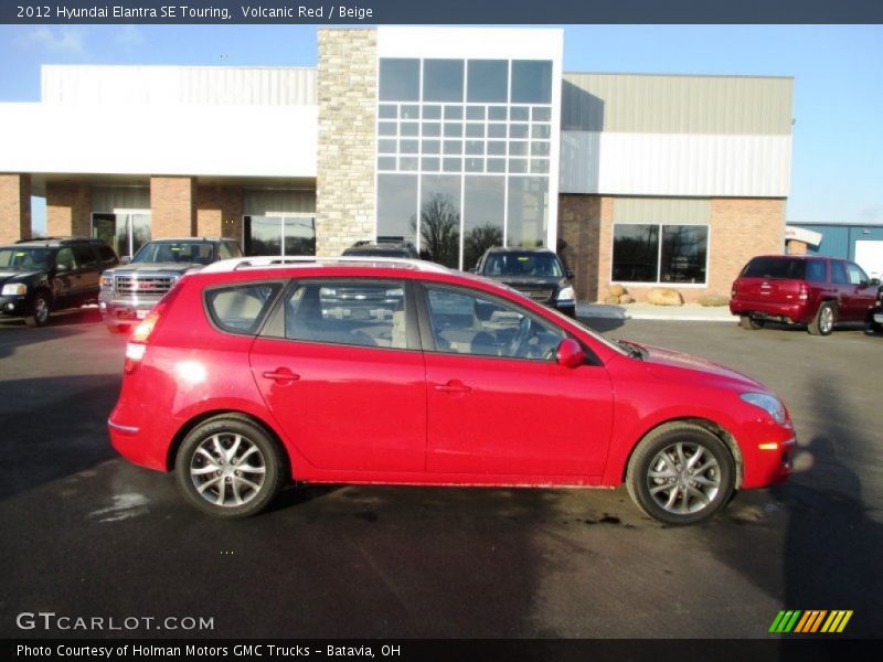 Volcanic Red / Beige 2012 Hyundai Elantra SE Touring