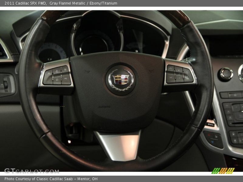 Gray Flannel Metallic / Ebony/Titanium 2011 Cadillac SRX FWD
