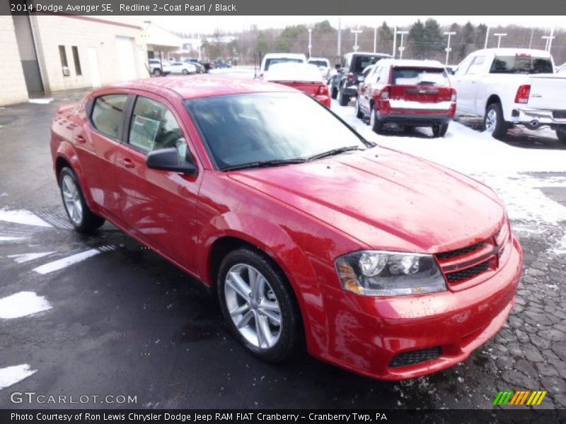 Redline 2-Coat Pearl / Black 2014 Dodge Avenger SE