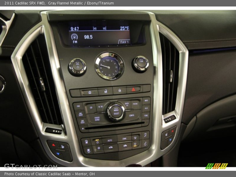 Gray Flannel Metallic / Ebony/Titanium 2011 Cadillac SRX FWD