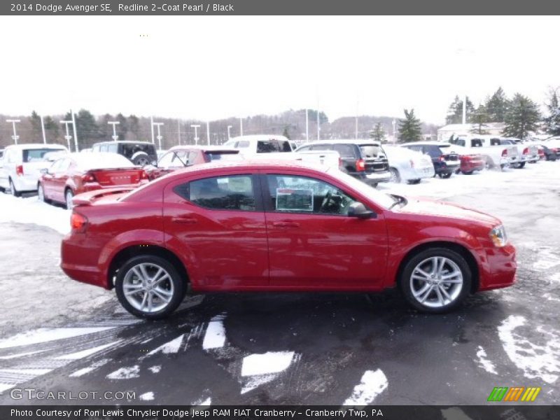 Redline 2-Coat Pearl / Black 2014 Dodge Avenger SE