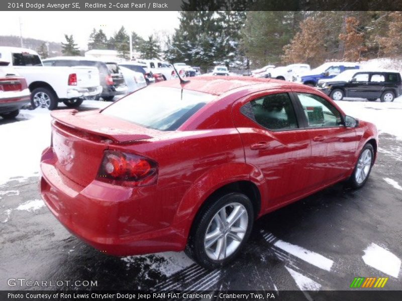 Redline 2-Coat Pearl / Black 2014 Dodge Avenger SE