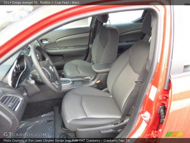 Front Seat of 2014 Avenger SE