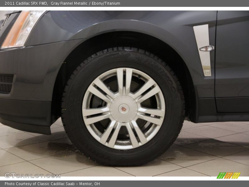 Gray Flannel Metallic / Ebony/Titanium 2011 Cadillac SRX FWD