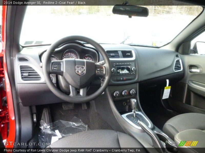 Black Interior - 2014 Avenger SE 