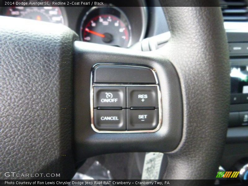 Redline 2-Coat Pearl / Black 2014 Dodge Avenger SE