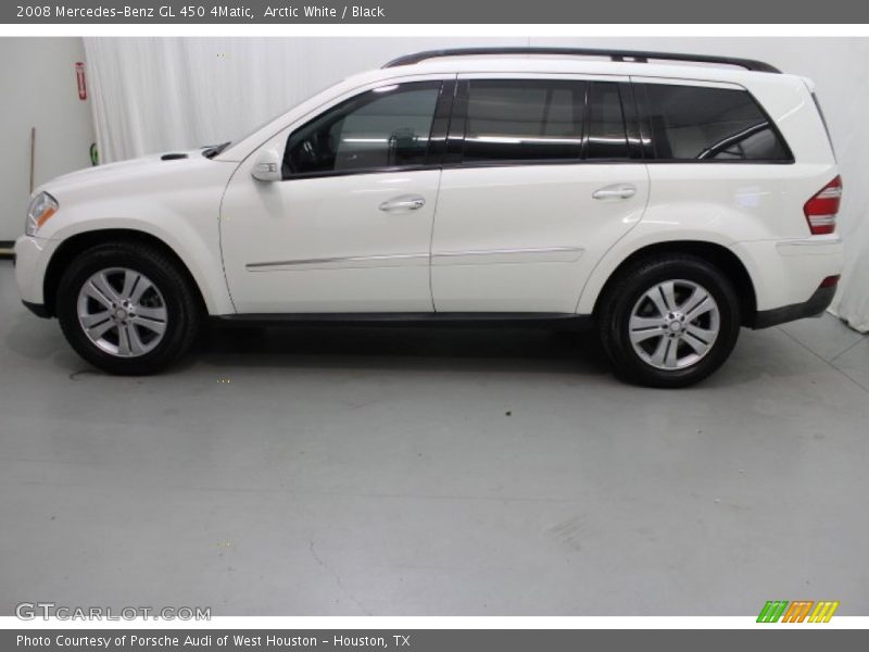 Arctic White / Black 2008 Mercedes-Benz GL 450 4Matic