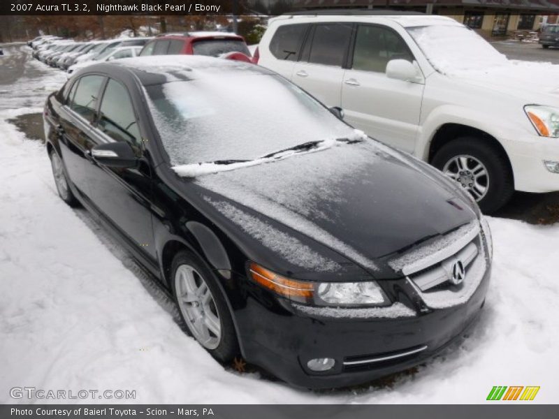 Nighthawk Black Pearl / Ebony 2007 Acura TL 3.2