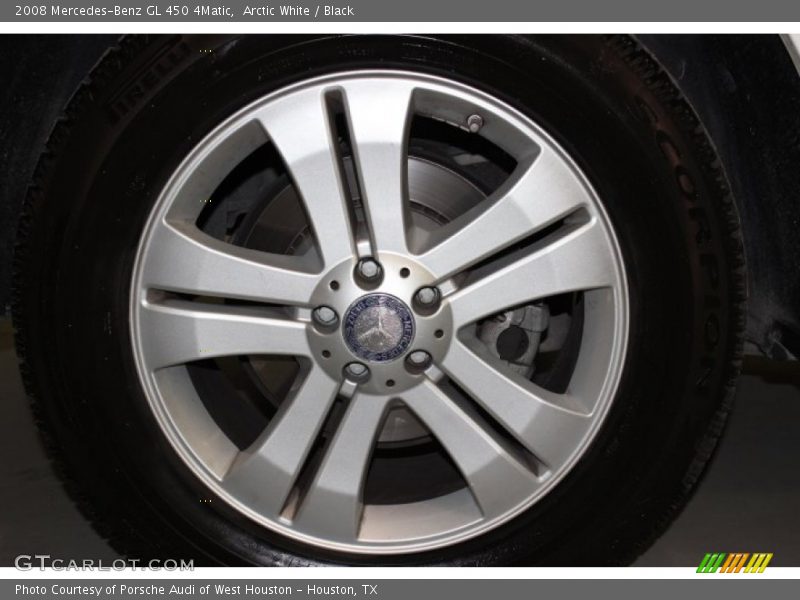Arctic White / Black 2008 Mercedes-Benz GL 450 4Matic
