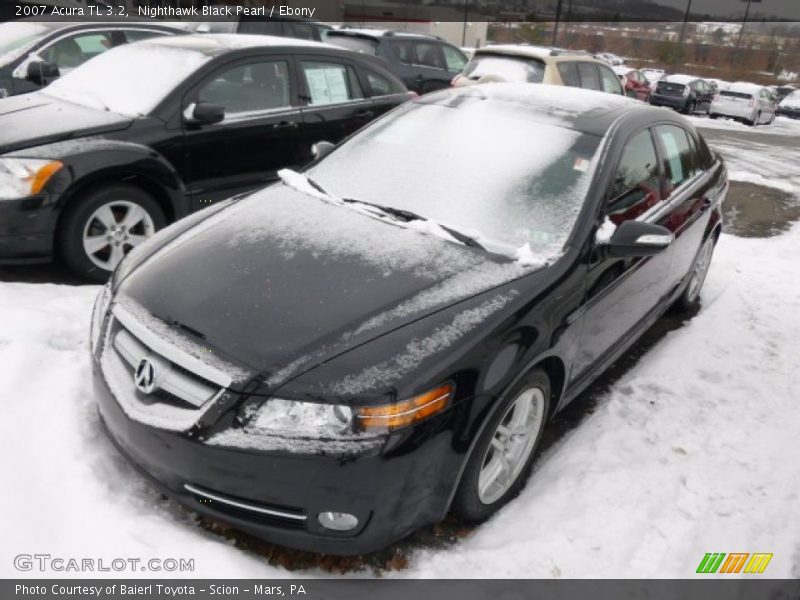 Nighthawk Black Pearl / Ebony 2007 Acura TL 3.2