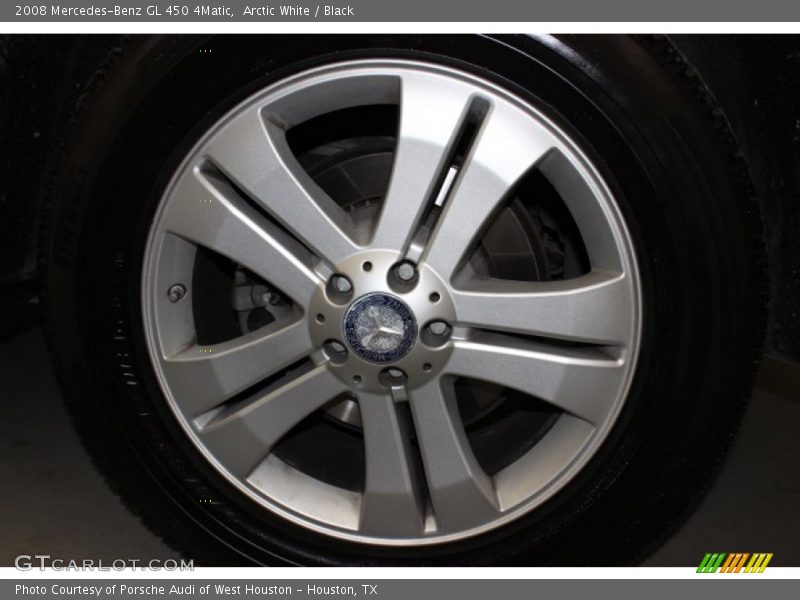 Arctic White / Black 2008 Mercedes-Benz GL 450 4Matic