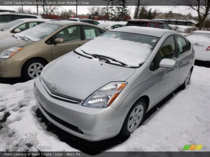 Classic Silver Metallic / Gray 2006 Toyota Prius Hybrid