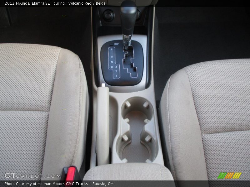 Volcanic Red / Beige 2012 Hyundai Elantra SE Touring