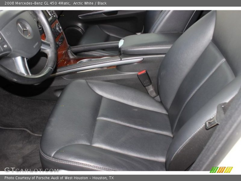 Arctic White / Black 2008 Mercedes-Benz GL 450 4Matic