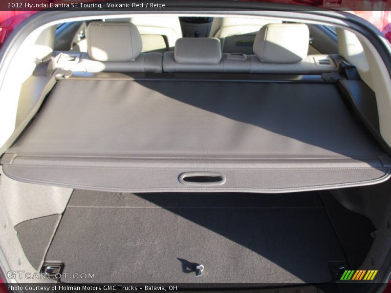 Volcanic Red / Beige 2012 Hyundai Elantra SE Touring