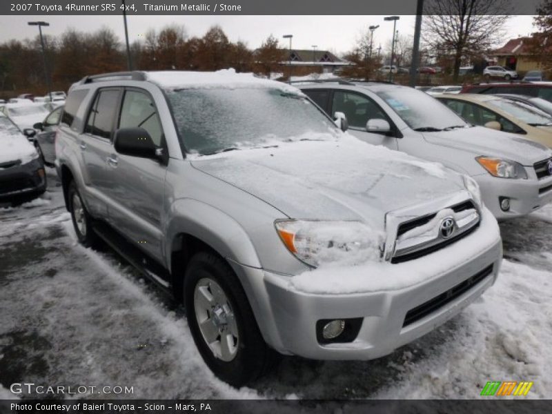 Titanium Metallic / Stone 2007 Toyota 4Runner SR5 4x4