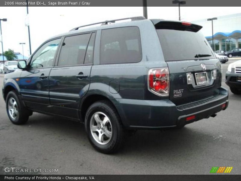 Sage Brush Pearl / Gray 2006 Honda Pilot EX-L