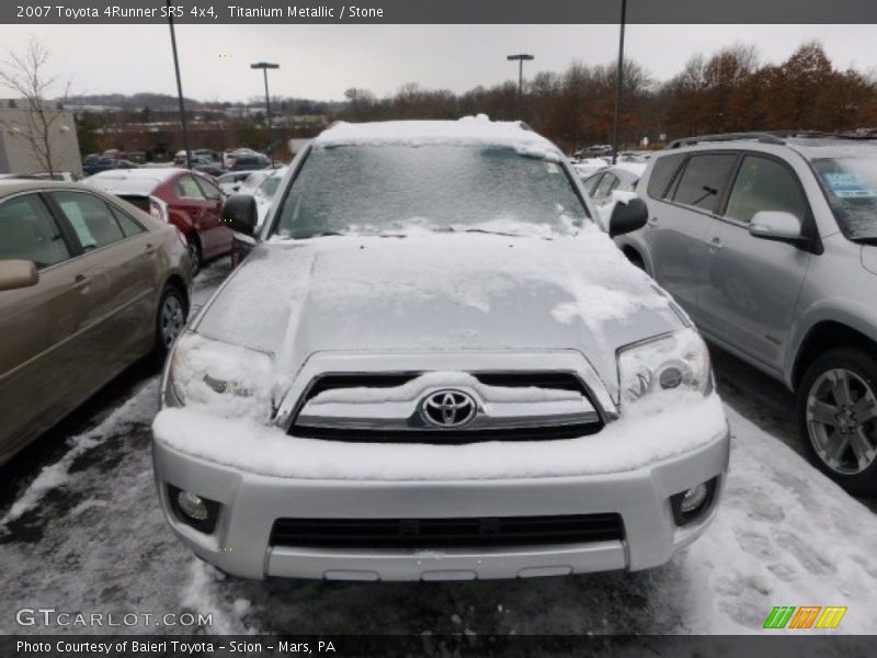 Titanium Metallic / Stone 2007 Toyota 4Runner SR5 4x4