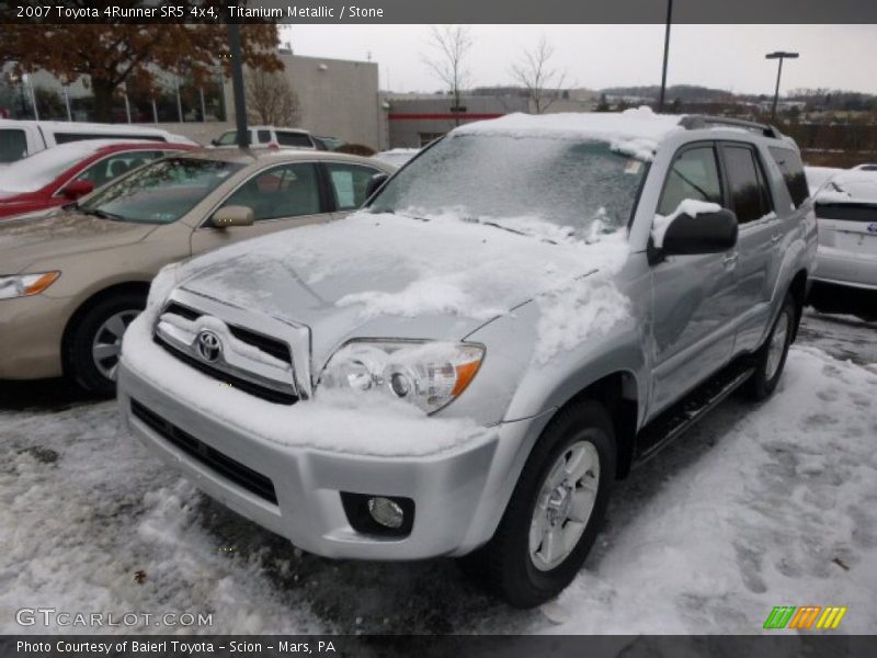 Titanium Metallic / Stone 2007 Toyota 4Runner SR5 4x4