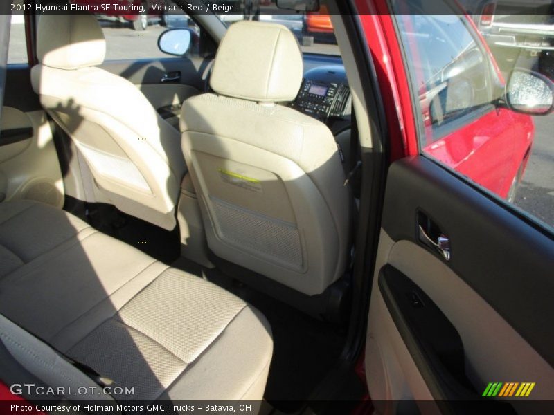 Volcanic Red / Beige 2012 Hyundai Elantra SE Touring