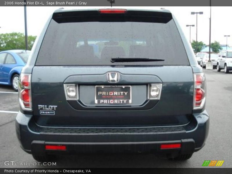 Sage Brush Pearl / Gray 2006 Honda Pilot EX-L