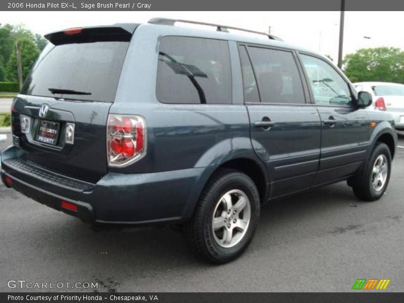 Sage Brush Pearl / Gray 2006 Honda Pilot EX-L
