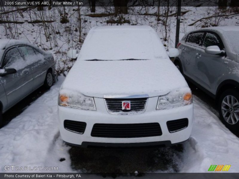 Polar White / Tan 2006 Saturn VUE V6 AWD