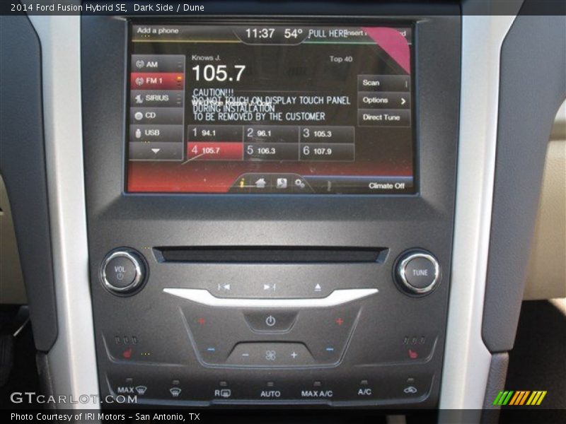 Dark Side / Dune 2014 Ford Fusion Hybrid SE