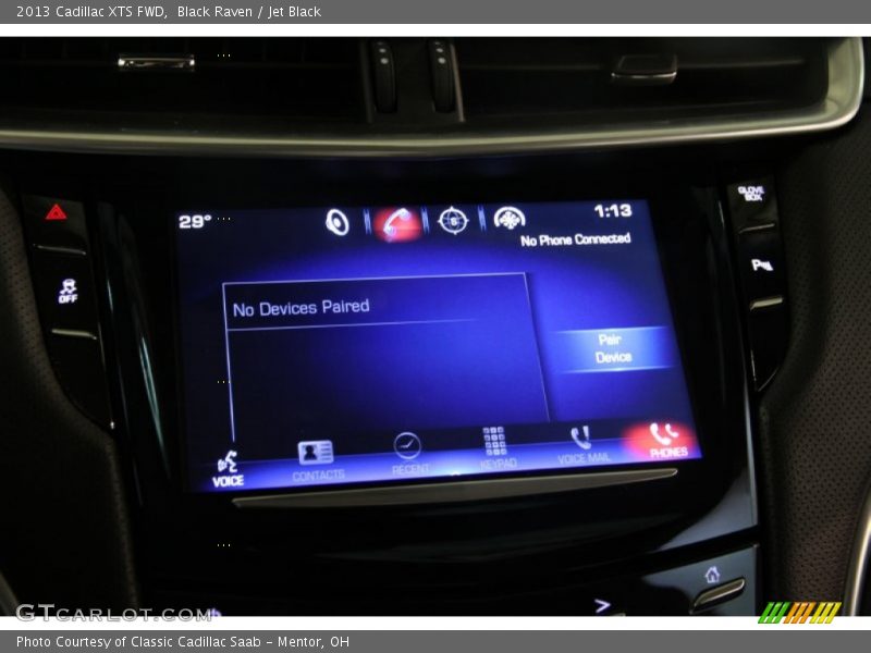 Black Raven / Jet Black 2013 Cadillac XTS FWD