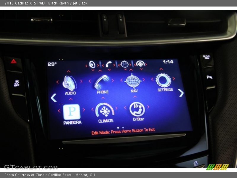 Black Raven / Jet Black 2013 Cadillac XTS FWD