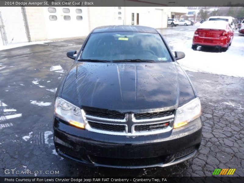 Black Clear Coat / Black 2014 Dodge Avenger SE