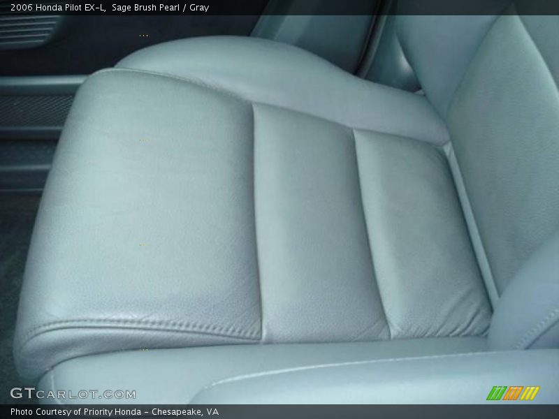Sage Brush Pearl / Gray 2006 Honda Pilot EX-L