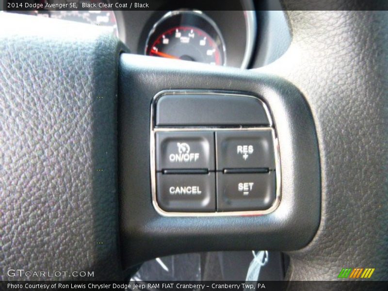 Black Clear Coat / Black 2014 Dodge Avenger SE